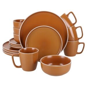 Bia Cordon Bleu Tempo 16-Piece Dinnerware Set – Terracotta NWT